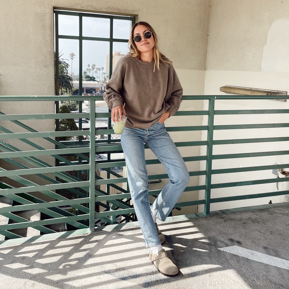 ELWOOD x COTTON & COMB “Favorite Feelings” Vintage Brown Core Crewneck - Picture 4 of 7